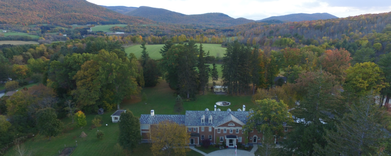 Pine Cobble School Drone Fly Over